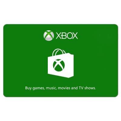 Xbox Gift Card 10 Carte Prepayee Xbox Live Carte Cadeau Microsoft - carte cadeau roblox 10$