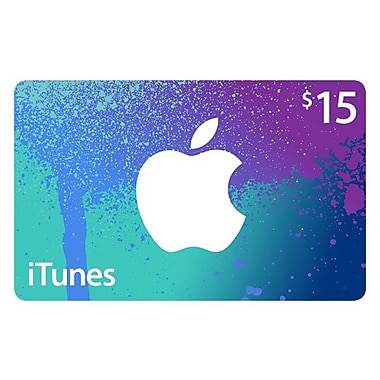Carte iTunes 15$
