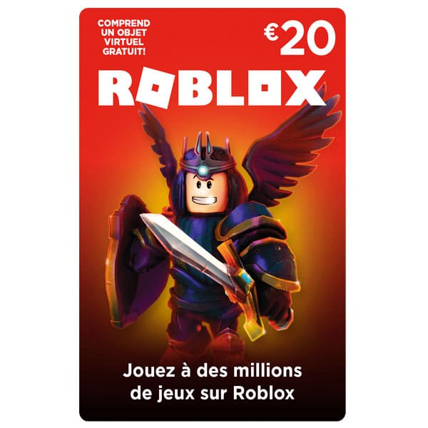 Carte Roblox 20 Euros